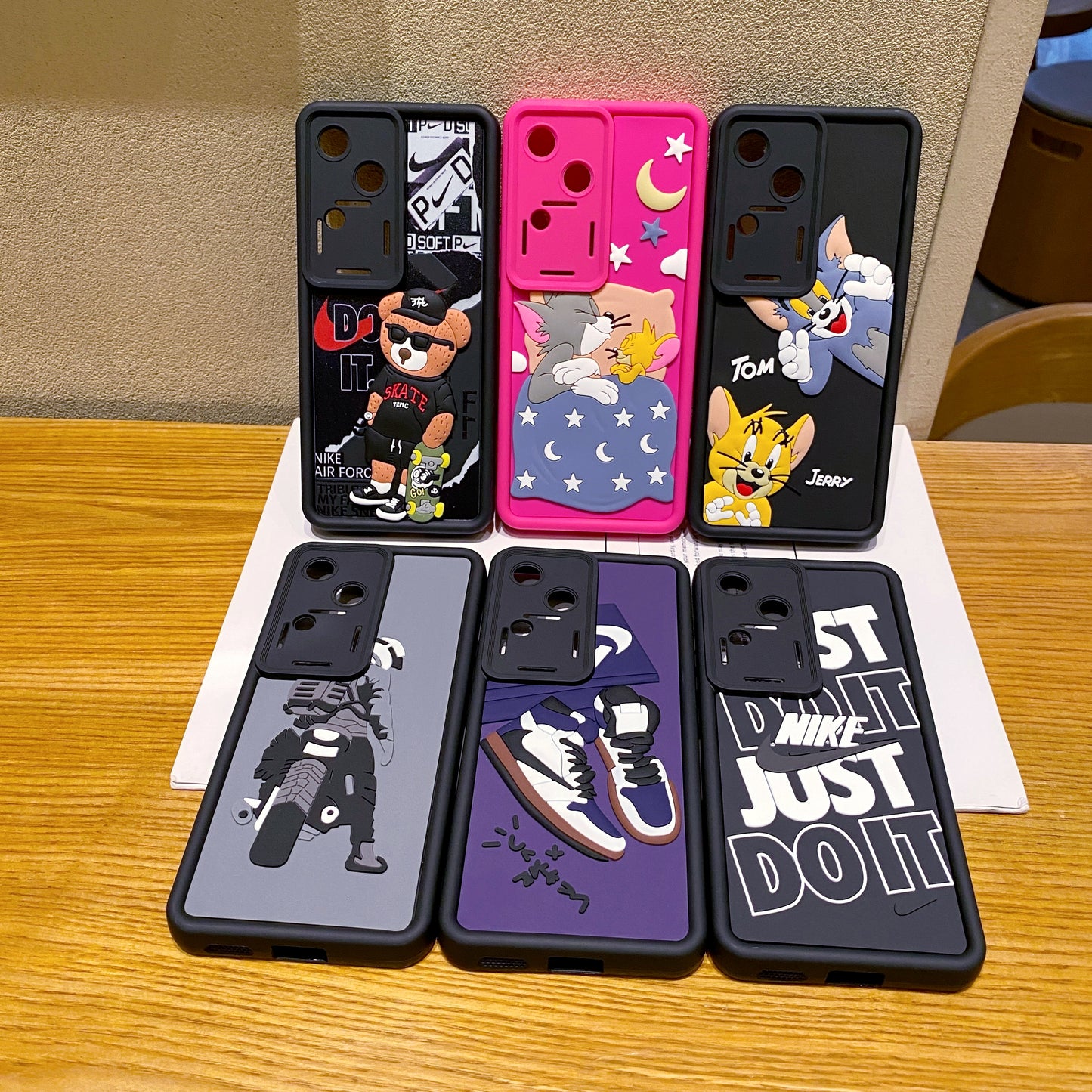 Vivo V30 5G Tom & Jerry Soft Silicone Cute 3D Cartoon Back Cover Case - Tom & Jerry