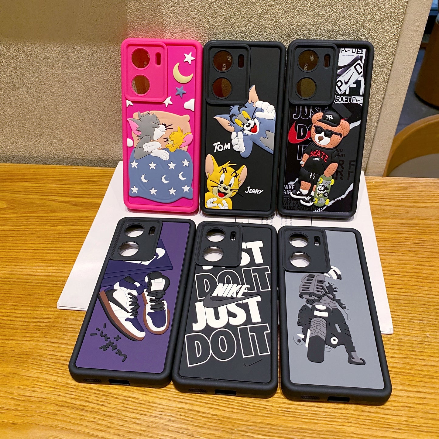 Vivo V29e 5G Bear Soft Silicone Cute 3D Cartoon Back Cover Case - Bear