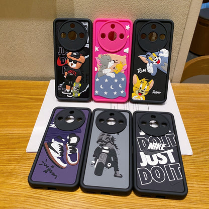Realme 11 Pro/11 Pro+ 5G Nike Soft Silicone Cute 3D Cartoon Back Cover Case - Nike 1