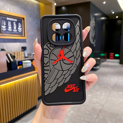 Redmi Note 14 Pro Plus 5G Jordan Soft Silicone Cute 3D Cartoon Back Cover Case - Jordan 1