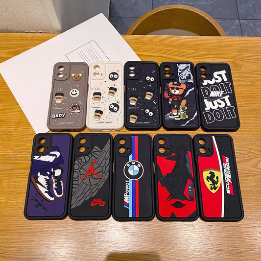 Motorola Moto G45 5G Nike Soft Silicone Cute 3D Cartoon Back Cover Case -Nike 2