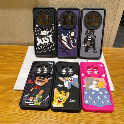 Realme 12 Pro/12 Pro+ 5G Moto Rider Soft Silicone Cute 3D Cartoon Back Cover Case - Moto Rider