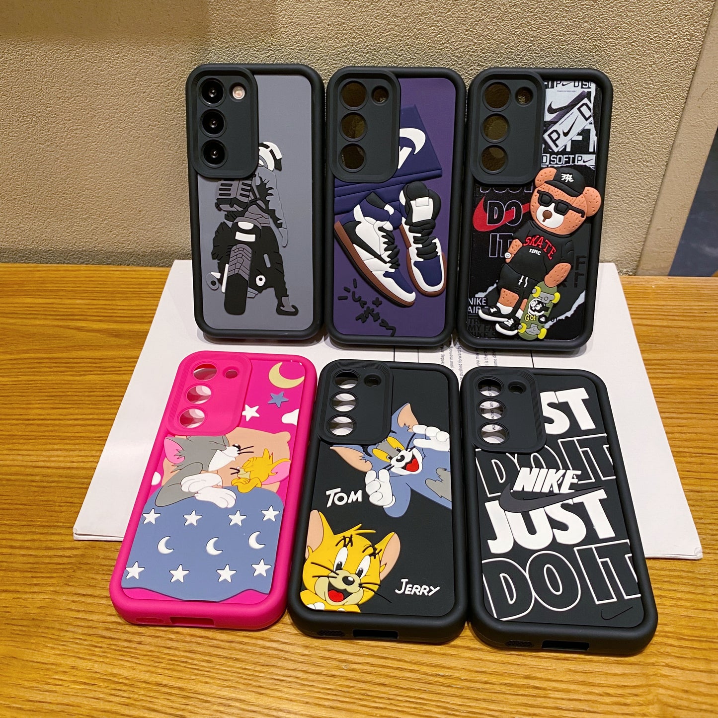 Samsung S20 FE 5G Bear Soft Silicone Cute 3D Cartoon Back Cover Case - Bear