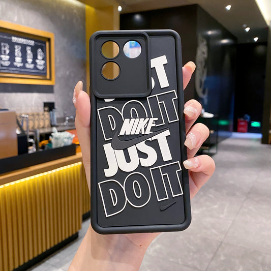 Vivo T2 Pro 5G Nike Soft Silicone Cute 3D Cartoon Back Cover Case - Nike 1