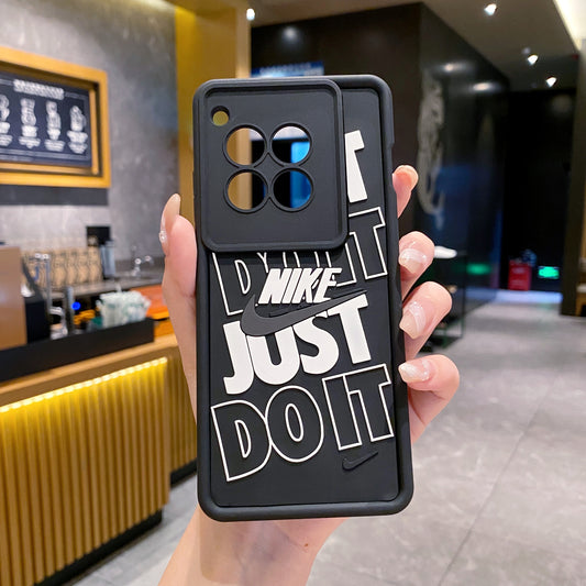 OnePlus 12R 5G Nike Soft Silicone Cute 3D Cartoon Back Cover Case - Nike 1
