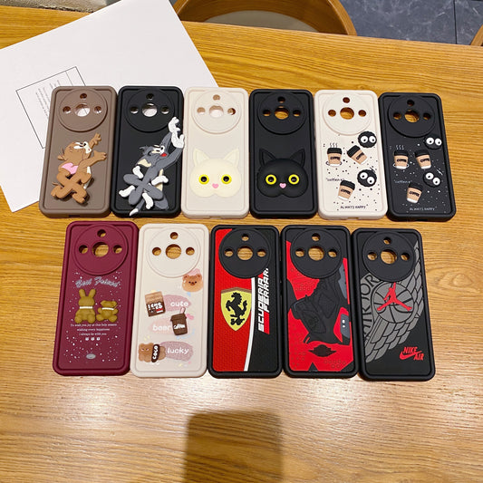 Reame 12 / 12X 5G Jordan Soft Silicone Cute 3D Cartoon Back Cover Case - Jordan 2