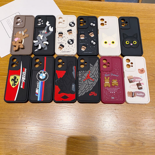 OnePlus Nord ce 2 Lite 5G Ferrari Soft Silicone Cute 3D Cartoon Back Cover Case - Ferrari