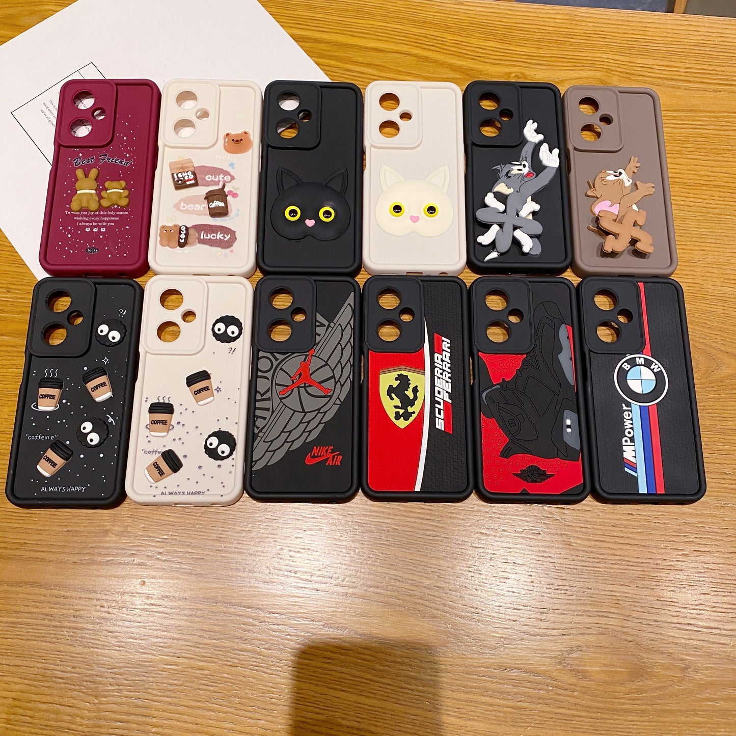 OnePlus Nord CE 3 Lite 5G BMW Soft Silicone Cute 3D Cartoon Back Cover Case - BMW