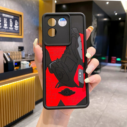 Vivo T3 5G Jordan Soft Silicone Cute 3D Cartoon Back Cover Case - Jordan 2