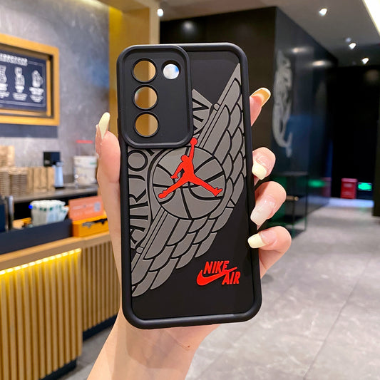 Vivo V27/V27 Pro 5G Jordan Soft Silicone Cute 3D Cartoon Back Cover Case - Jordan 1
