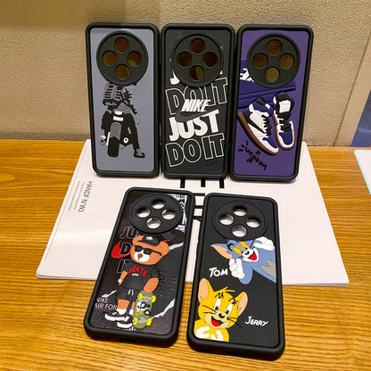 Oppo F27 Pro Plus 5G Nike Soft Silicone Cute 3D Cartoon Back Cover Case - Nike 1