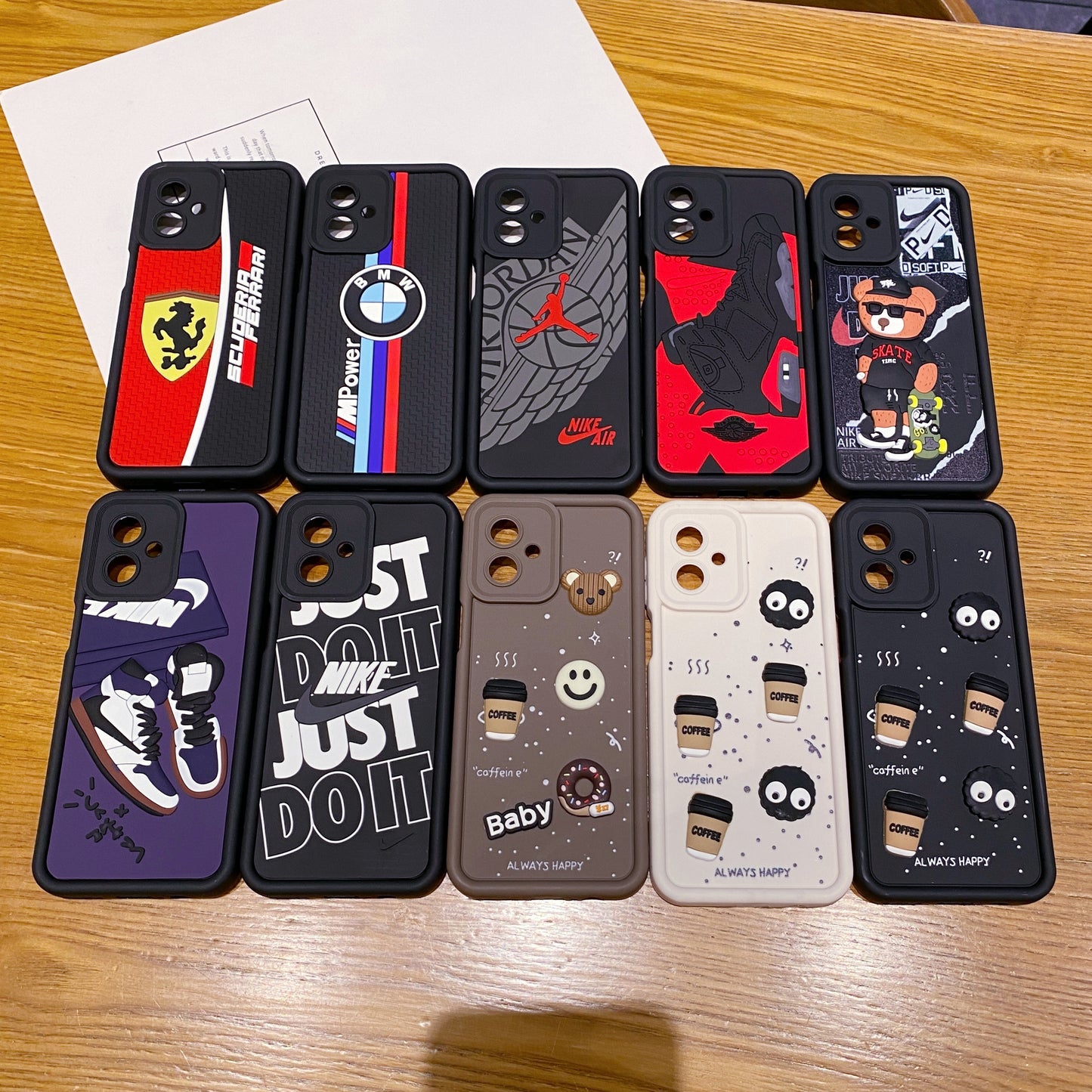 Motorola Moto G54/G64 5G Jordan Soft Silicone Cute 3D Cartoon Back Cover Case - Jordan 2