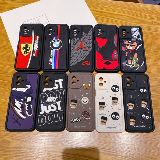 Motorola Moto G54/G64 5G Jordan Soft Silicone Cute 3D Cartoon Back Cover Case - Jordan 2