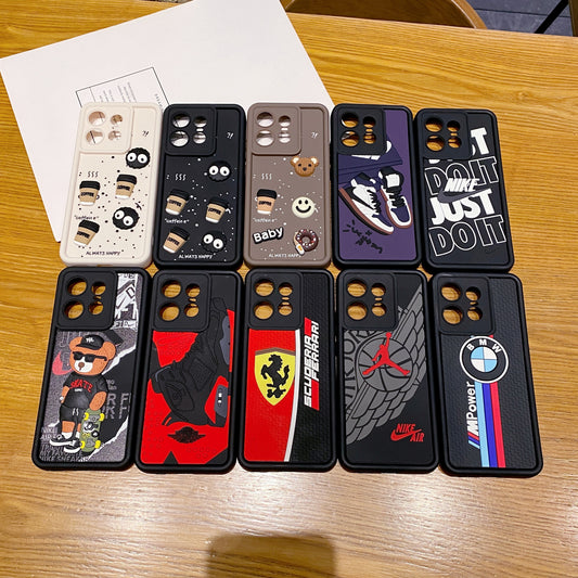 Motorola Moto EDGE 50 Pro 5G Nike Soft Silicone Cute 3D Cartoon Back Cover Case - Nike 2