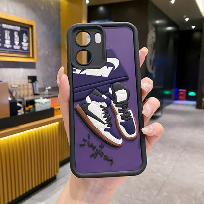 Vivo Y16 5G Nike Soft Silicone Cute 3D Cartoon Back Cover Case - Nike 2