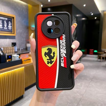 Realme 12 5G / 12X 5G Ferrari Soft Silicone Cute 3D Cartoon Back Cover Case - Ferrari