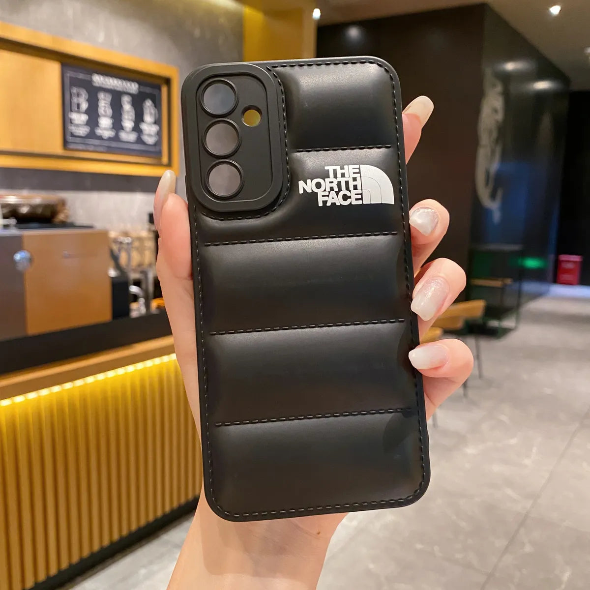 Samsung A15 5g Matte Soft Puff Jacket Case - Pattern 2