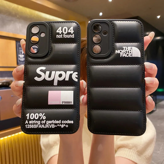 Samsung A35 5g Matte Soft Puff Jacket Case - Combo 1