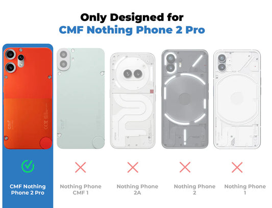 Nothing CMF Phone 2 Pro 5G Premium Magnetic Frosted Ultra Slim Back Case - Frosted white