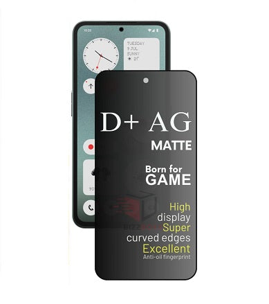 (Pack Of 3) Nothing Cmf Phone 1 5g Gaming Special D+ AG Matte Tempered Glass Anti Fingerprint
