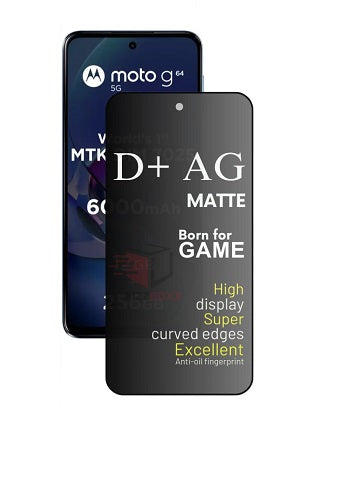 (Pack Of 3) Motorola Moto G54 5g Gaming Special D+ AG Matte Tempered Glass Anti Fingerprint