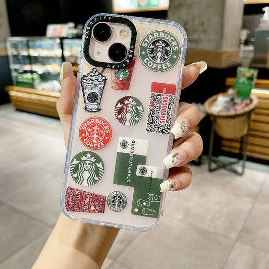 Apple iPhone 14 Plus Premium New IMD Printed Gradient Back Case - pattern 5