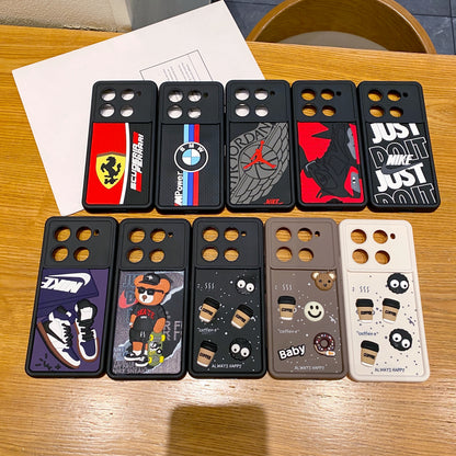Infinix Note 40/Note 40 Pro 5G Ferrari Soft Silicone Cute 3D Cartoon Back Cover Case - Ferrari