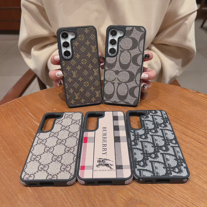 Samsung S23 5g Luxury Branded Leather Designer Case - DIOR