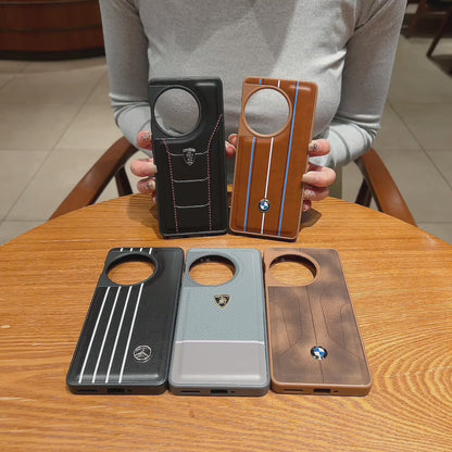 OnePlus 11r 5g Luxury Branded Leather Designer Case- Mercedes