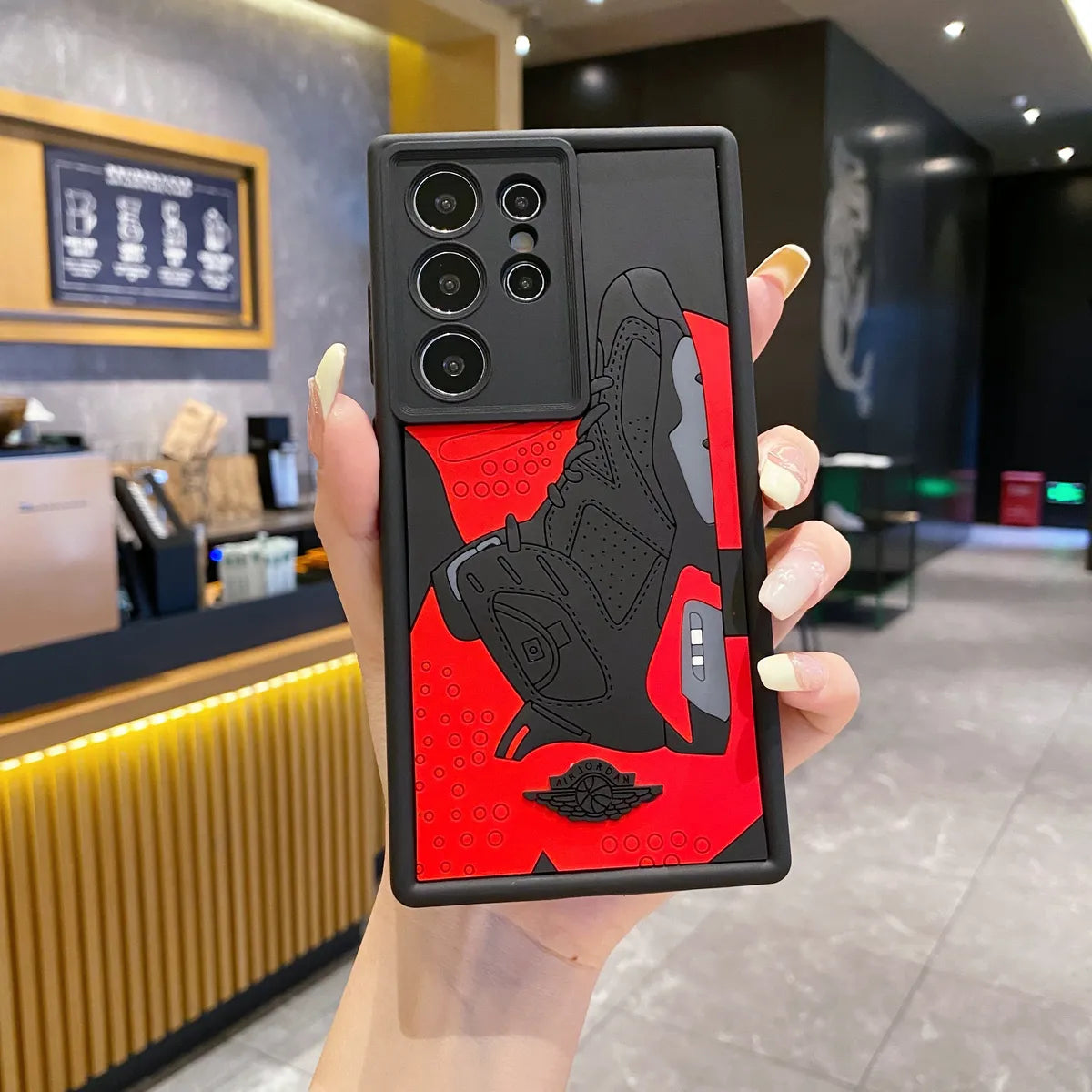Samsung S24 Ultra 5G Jordan Soft Silicone Cute 3D Cartoon Back Cover Case - Jordan 2