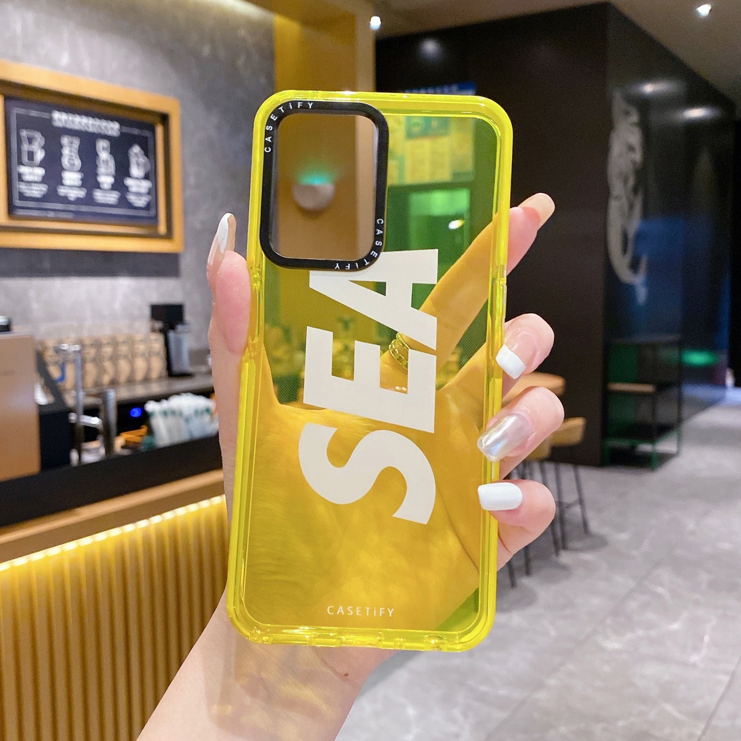 OnePlus Ce 2 Lite Soft Translucent Sea Printed Tpu Back Case Cover - sea 2
