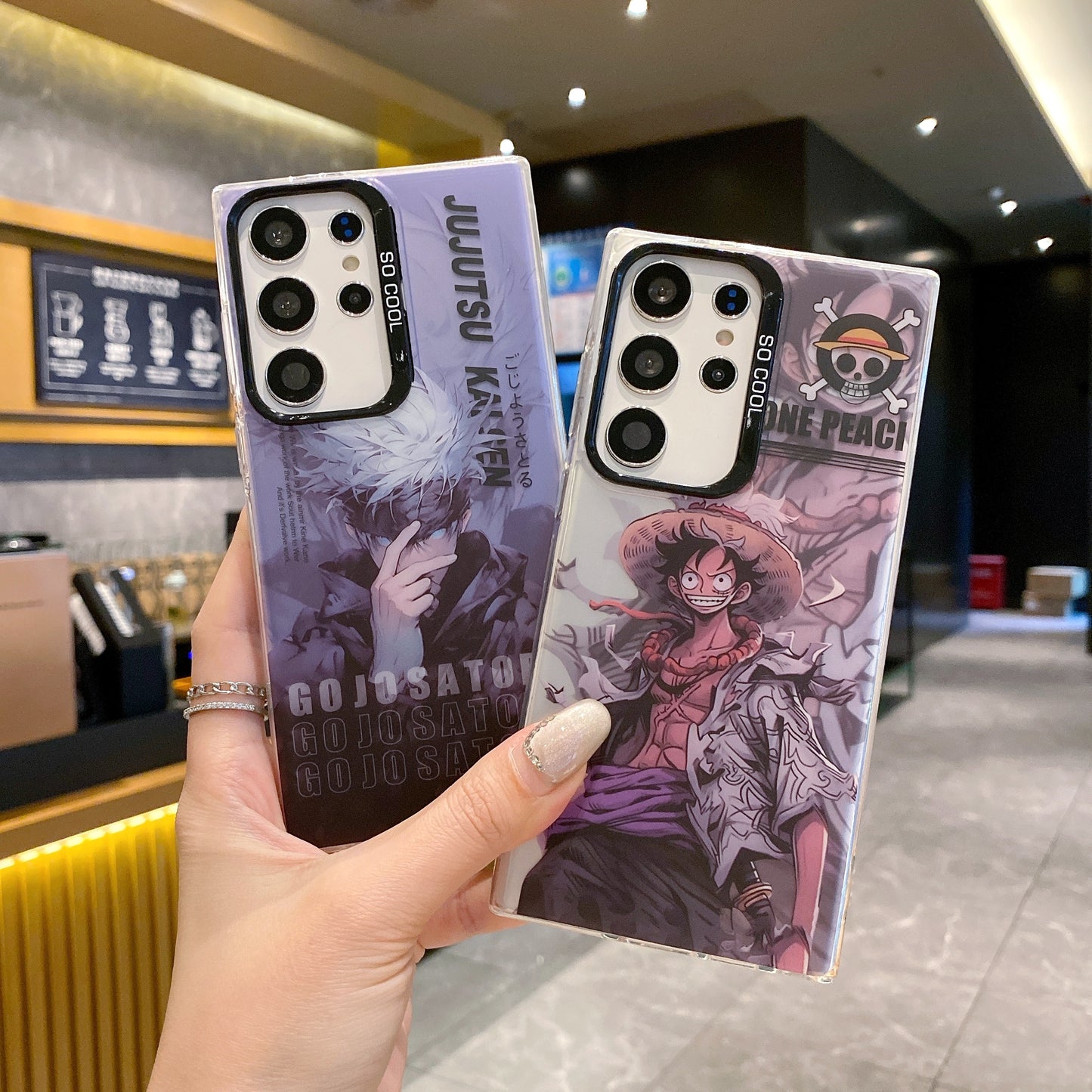 Samsung Ultra Series Anime One Piece IMD Printed Back Case cover - One Piece 1
